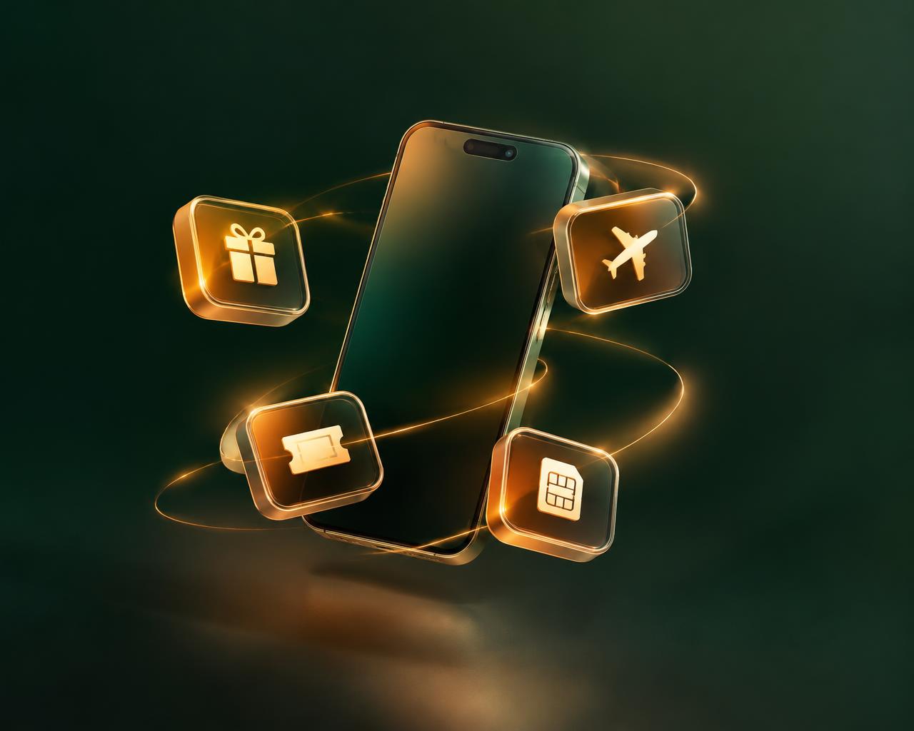 Banking app with embedded services